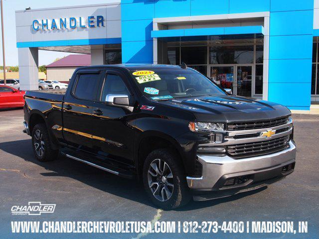 used 2021 Chevrolet Silverado 1500 car, priced at $37,632