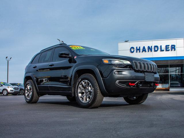 used 2022 Jeep Cherokee car, priced at $28,081