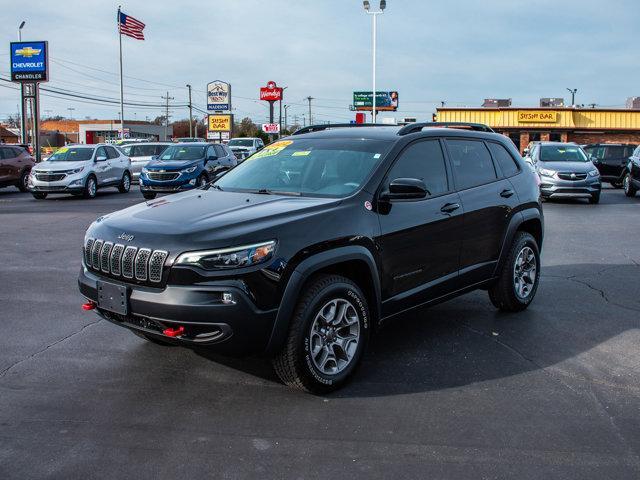 used 2022 Jeep Cherokee car, priced at $28,081