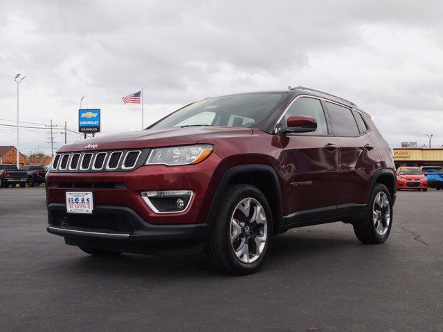 used 2021 Jeep Compass car, priced at $21,765