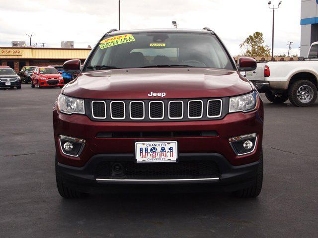 used 2021 Jeep Compass car, priced at $21,765