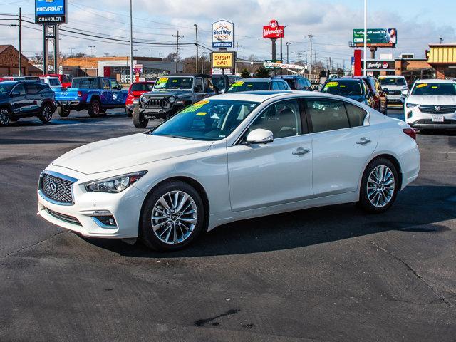 used 2021 INFINITI Q50 car, priced at $27,369