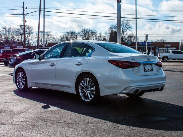 used 2021 INFINITI Q50 car, priced at $27,369