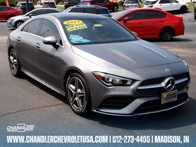 used 2021 Mercedes-Benz CLA 250 car, priced at $31,570