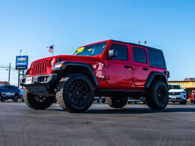 used 2020 Jeep Wrangler Unlimited car, priced at $27,900