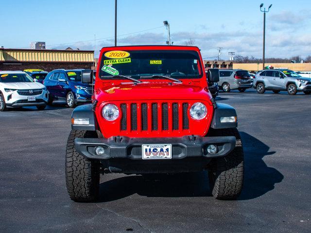 used 2020 Jeep Wrangler Unlimited car, priced at $27,900