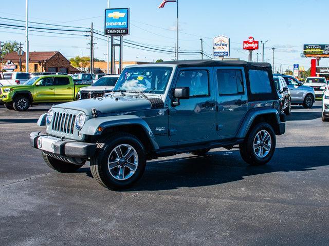 used 2015 Jeep Wrangler Unlimited car, priced at $16,294