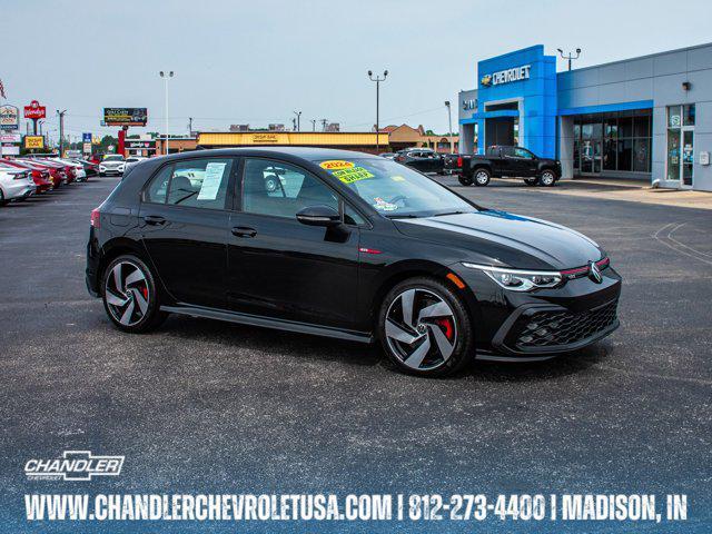 used 2024 Volkswagen Golf GTI car, priced at $30,900