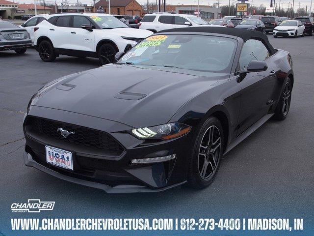 used 2021 Ford Mustang car, priced at $22,126