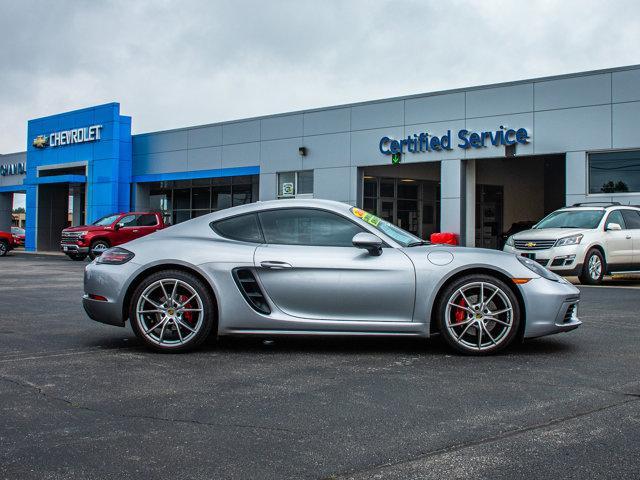 used 2018 Porsche 718 Cayman car, priced at $48,900