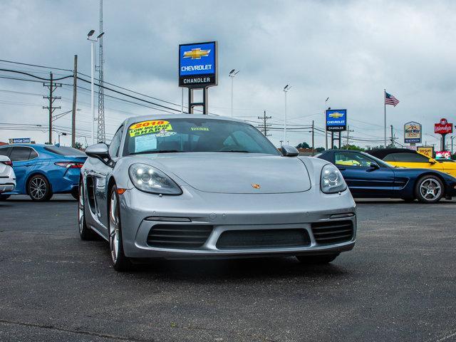used 2018 Porsche 718 Cayman car, priced at $48,900