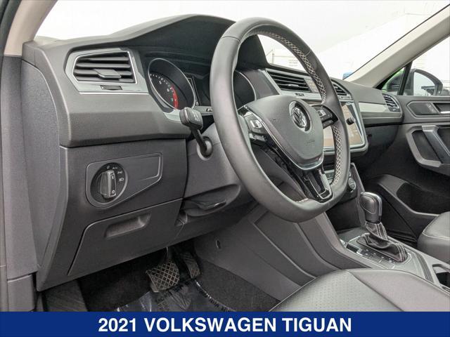 used 2021 Volkswagen Tiguan car, priced at $19,888