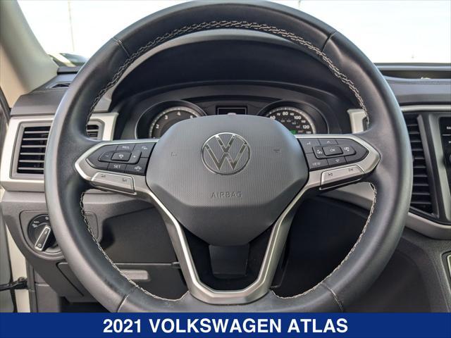 used 2021 Volkswagen Atlas car, priced at $27,111