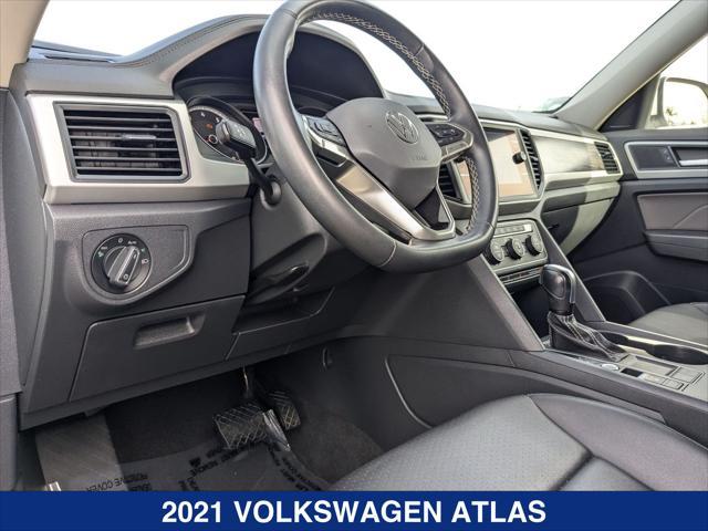 used 2021 Volkswagen Atlas car, priced at $27,111