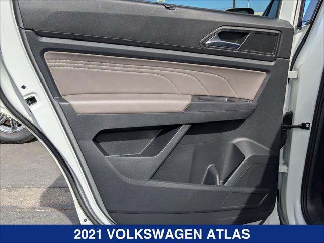 used 2021 Volkswagen Atlas car, priced at $27,111