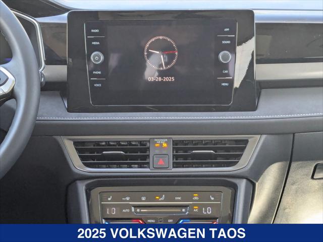 new 2025 Volkswagen Taos car, priced at $33,443