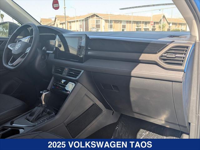 new 2025 Volkswagen Taos car, priced at $33,443