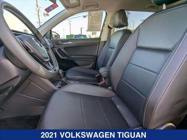 used 2021 Volkswagen Tiguan car, priced at $18,981