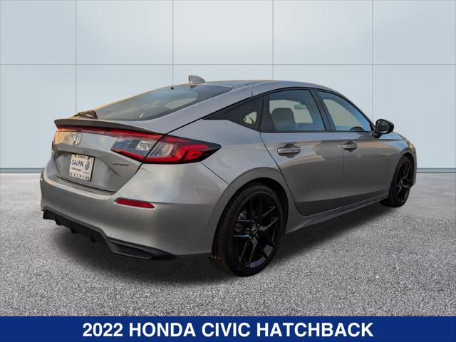 used 2022 Honda Civic car, priced at $23,987