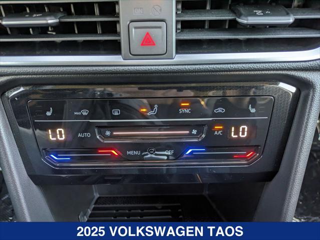 new 2025 Volkswagen Taos car, priced at $30,646