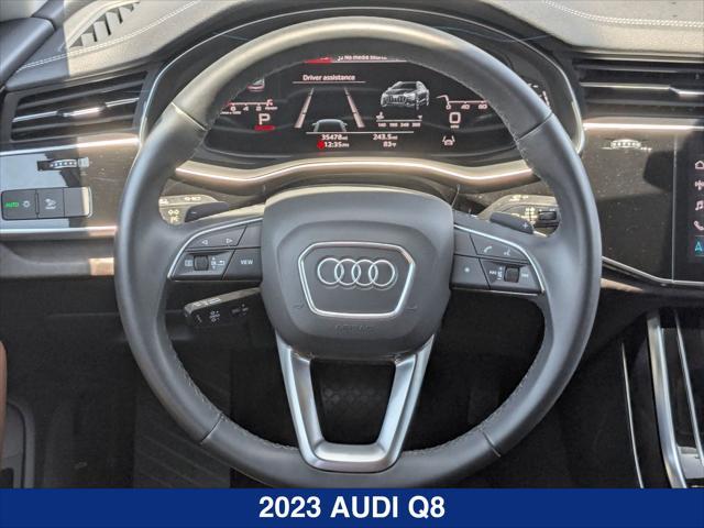 used 2023 Audi Q8 car, priced at $52,888