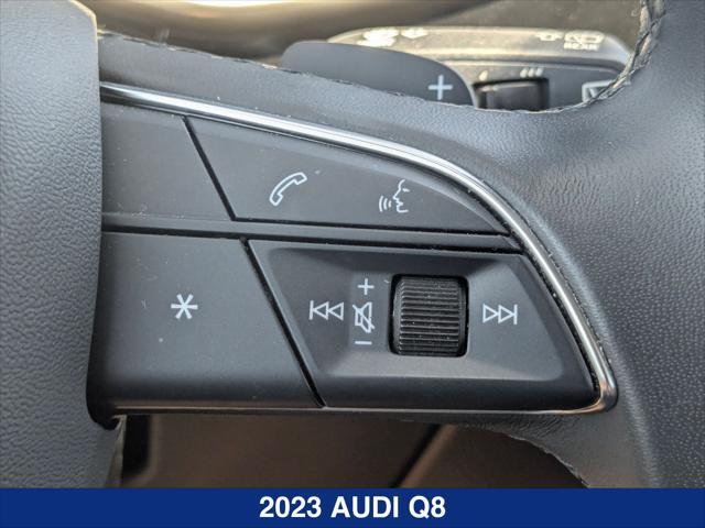 used 2023 Audi Q8 car, priced at $52,888