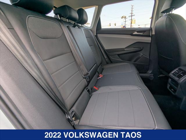 used 2022 Volkswagen Taos car, priced at $18,900