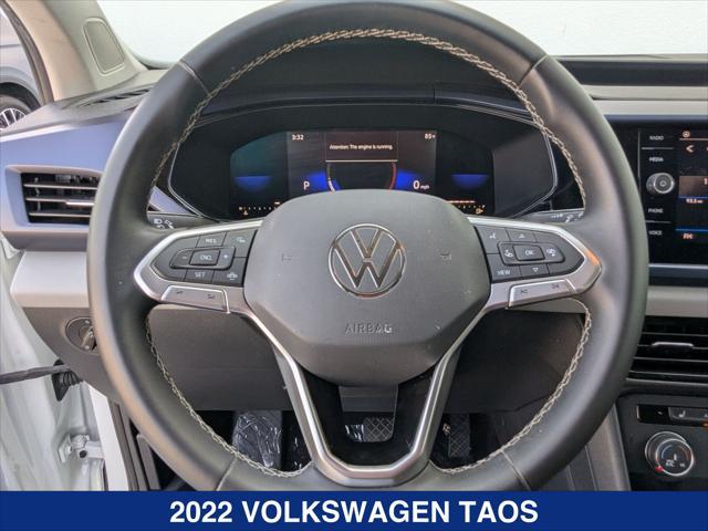used 2022 Volkswagen Taos car, priced at $18,900