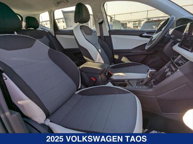 new 2025 Volkswagen Taos car, priced at $27,011