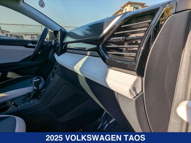 new 2025 Volkswagen Taos car, priced at $27,011