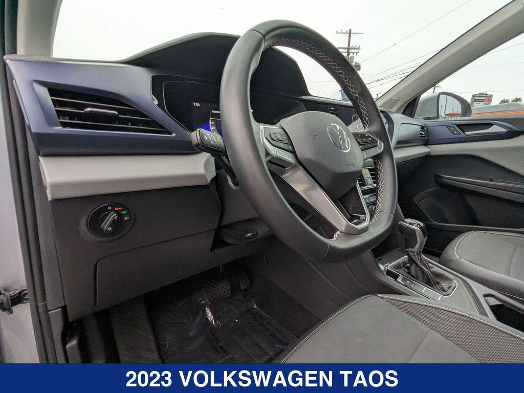 used 2023 Volkswagen Taos car, priced at $21,987