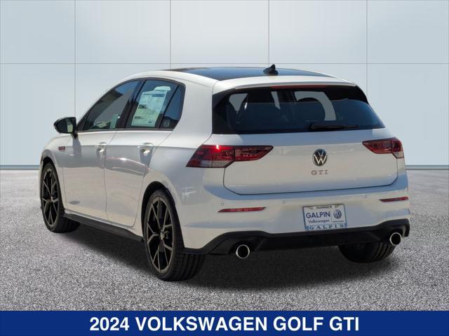 new 2024 Volkswagen Golf GTI car, priced at $41,356