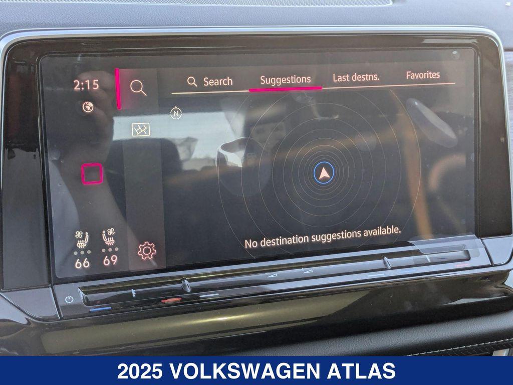 new 2025 Volkswagen Atlas car, priced at $51,183