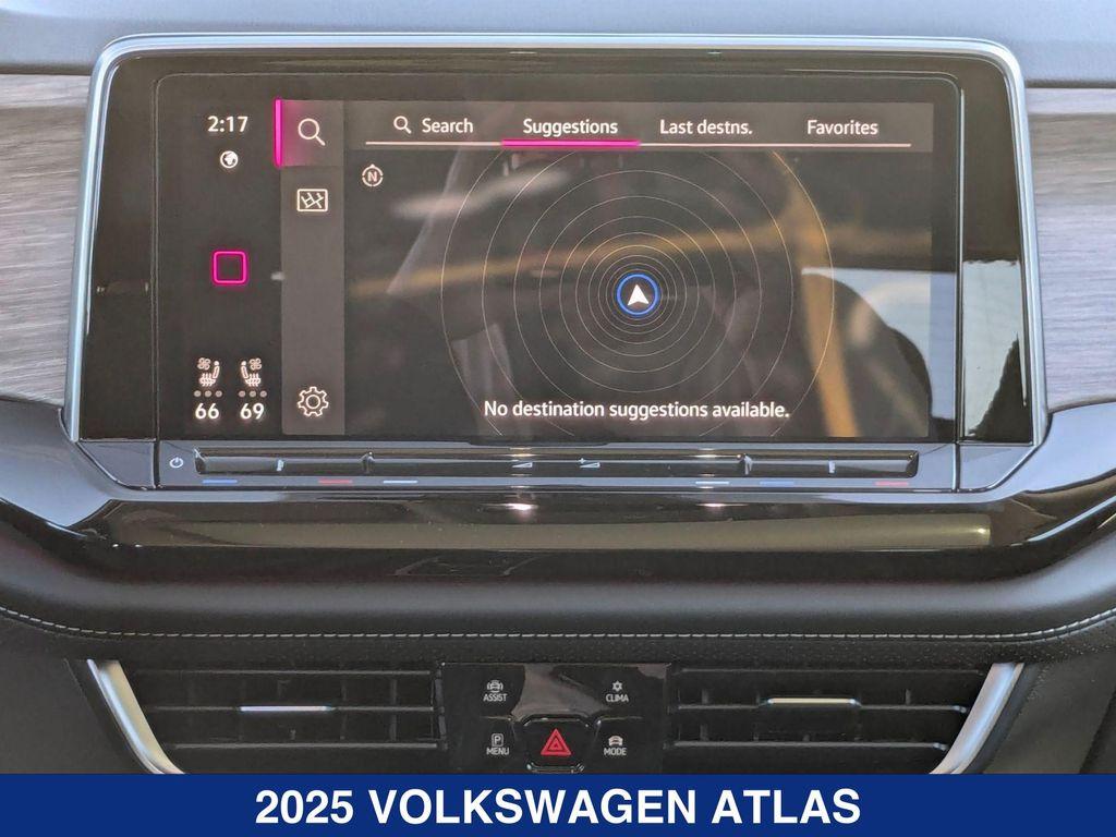 new 2025 Volkswagen Atlas car, priced at $51,183