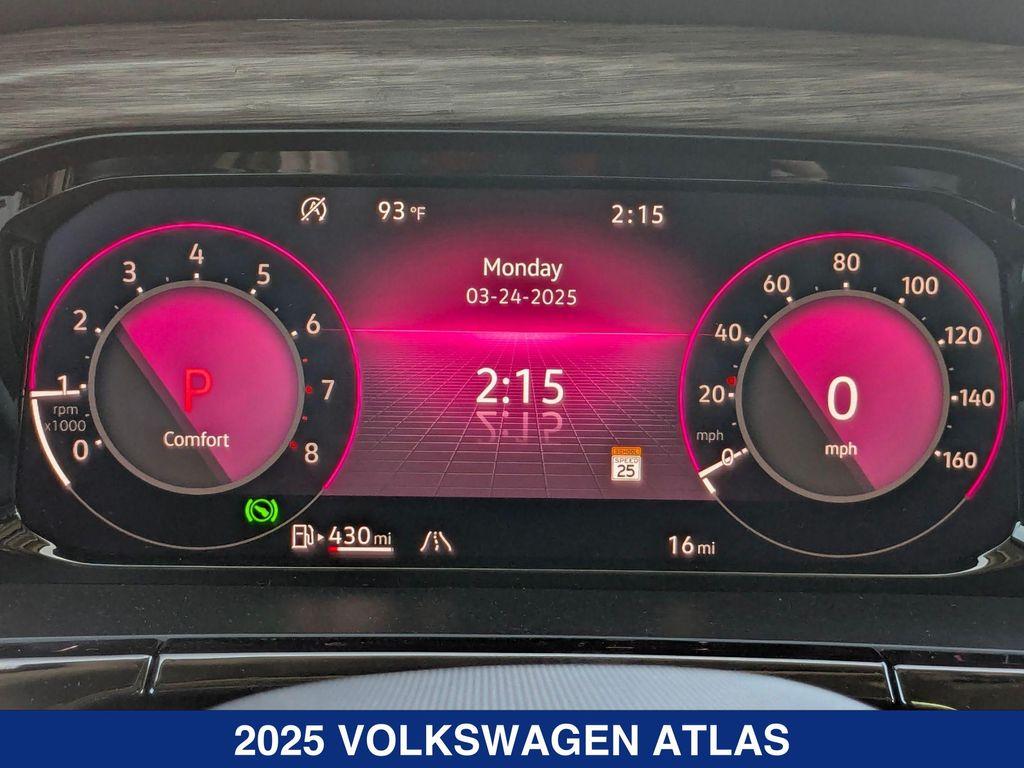 new 2025 Volkswagen Atlas car, priced at $51,183