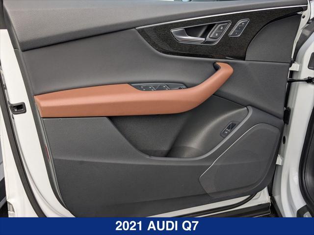 used 2021 Audi Q7 car, priced at $29,555