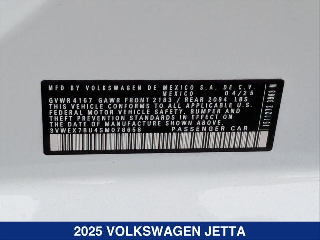 new 2025 Volkswagen Jetta car, priced at $27,639