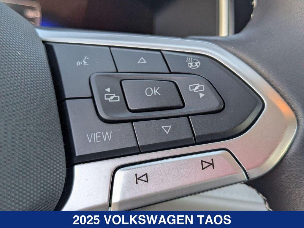 used 2025 Volkswagen Taos car, priced at $28,200