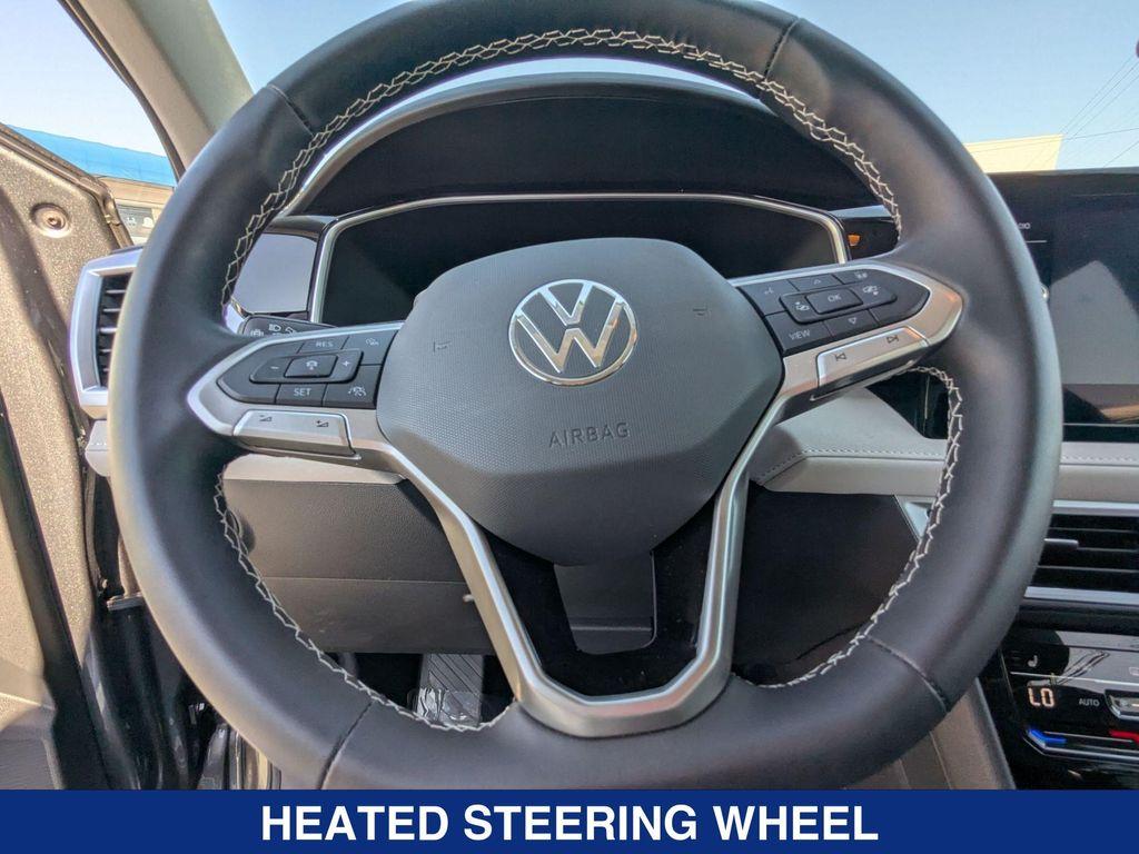 used 2025 Volkswagen Taos car, priced at $28,200