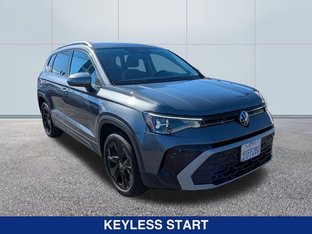 used 2025 Volkswagen Taos car, priced at $28,200
