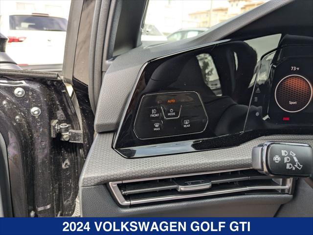 new 2024 Volkswagen Golf GTI car, priced at $42,781