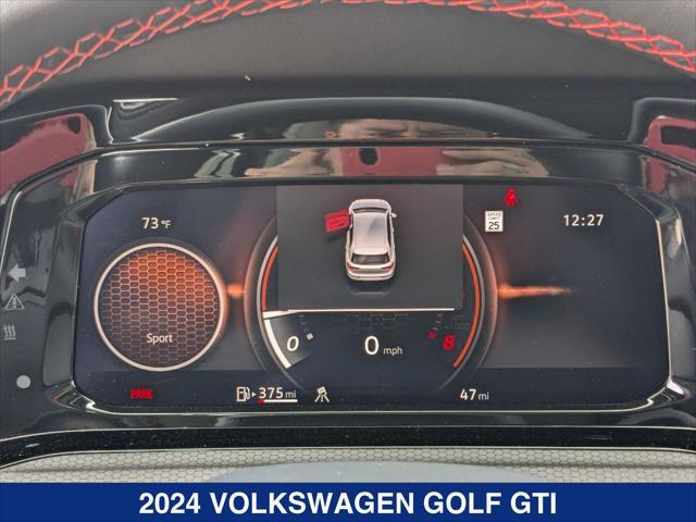 new 2024 Volkswagen Golf GTI car, priced at $42,781