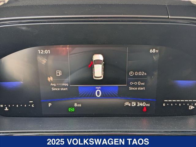 new 2025 Volkswagen Taos car, priced at $27,011