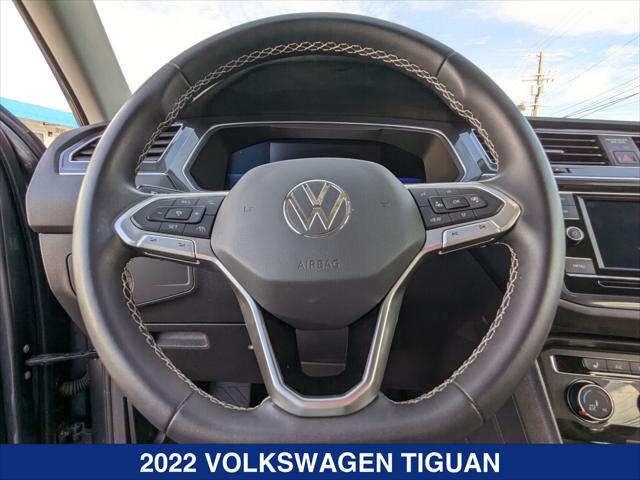 used 2022 Volkswagen Tiguan car, priced at $18,777