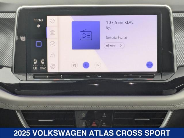 new 2025 Volkswagen Atlas Cross Sport car, priced at $55,246