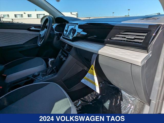 new 2024 Volkswagen Taos car, priced at $28,351