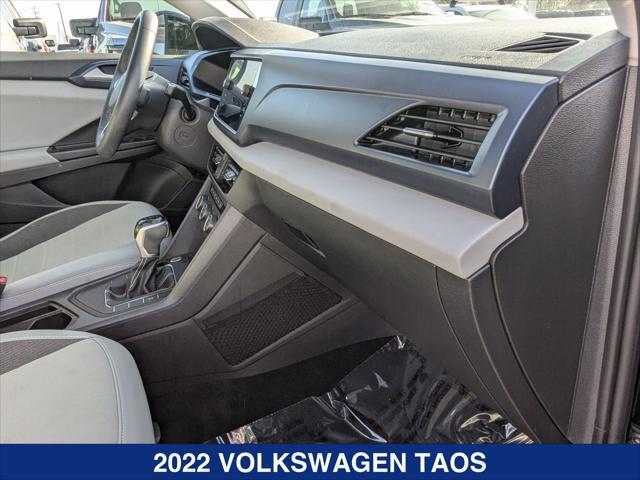 used 2022 Volkswagen Taos car, priced at $19,555