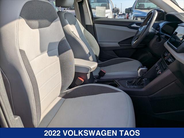 used 2022 Volkswagen Taos car, priced at $19,555