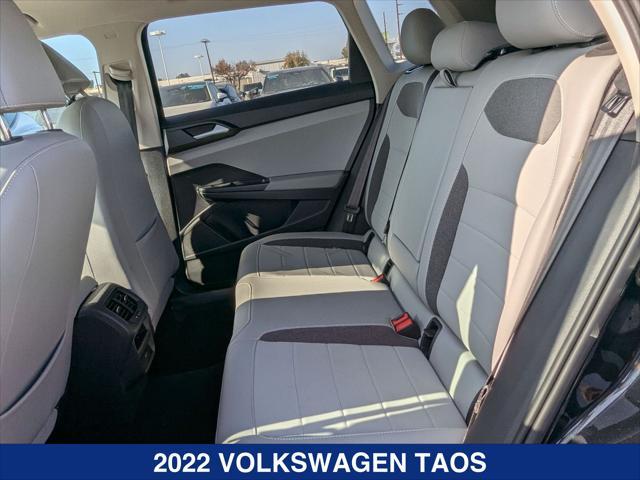 used 2022 Volkswagen Taos car, priced at $19,555