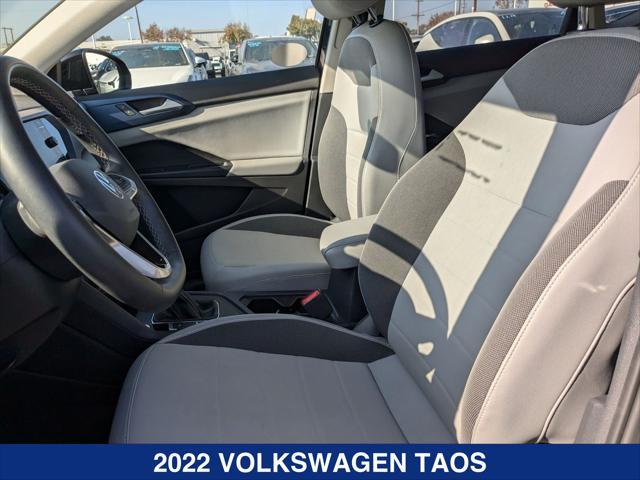 used 2022 Volkswagen Taos car, priced at $19,555